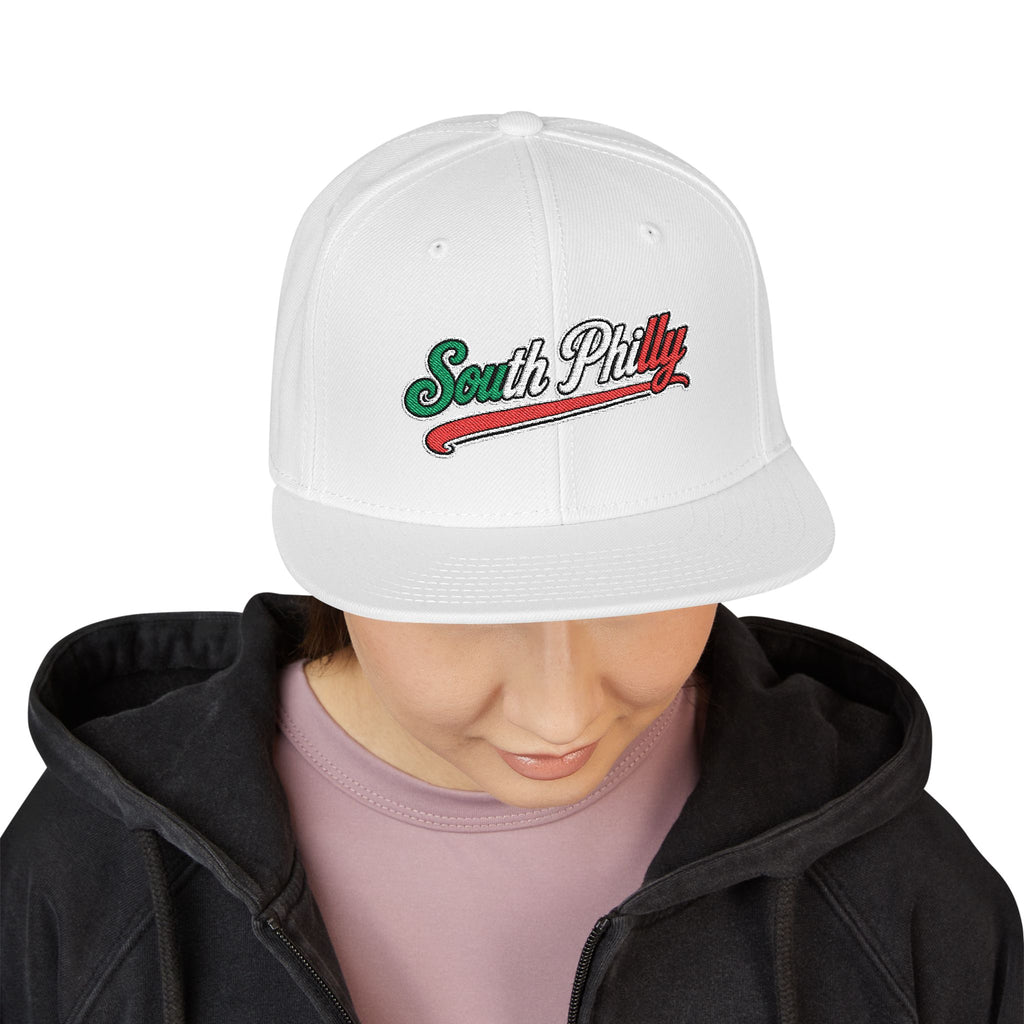 South Philly Embroidered Snapback Hat | Street Sign Patch Cap