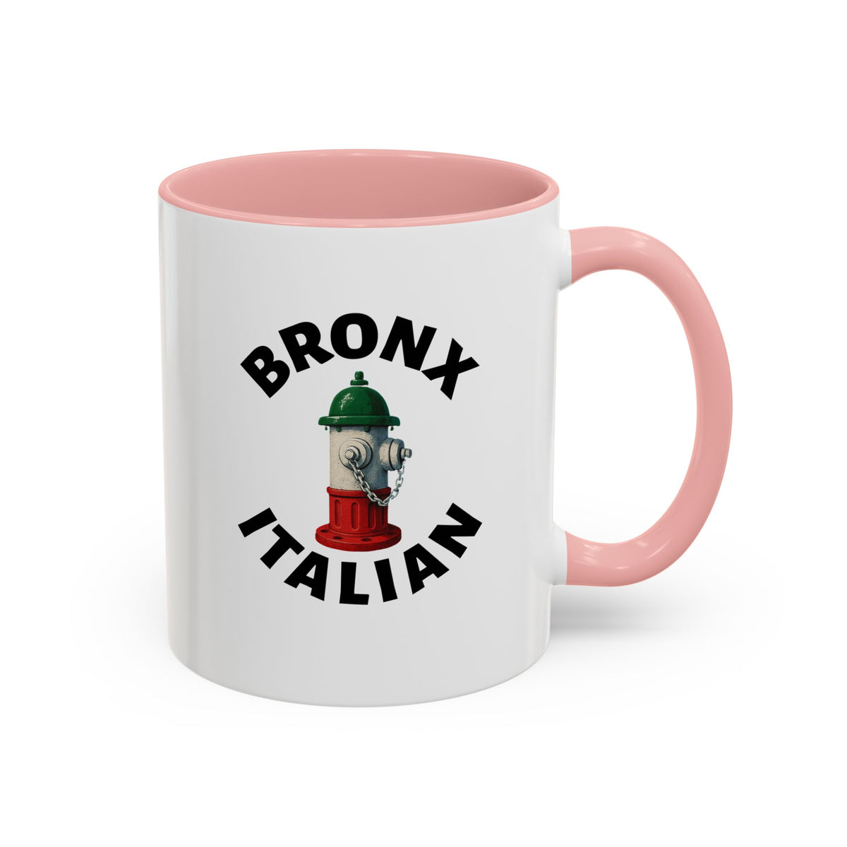 Bronx Coffee Mug with Fire Hydrant Design, Unique Gift for Italians, Fun Kitchen Decor
