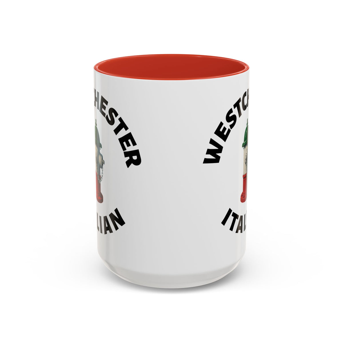 Westchester Coffee Mug with Fire Hydrant Design, Unique Gift for Italians, Fun Kitchen Decor