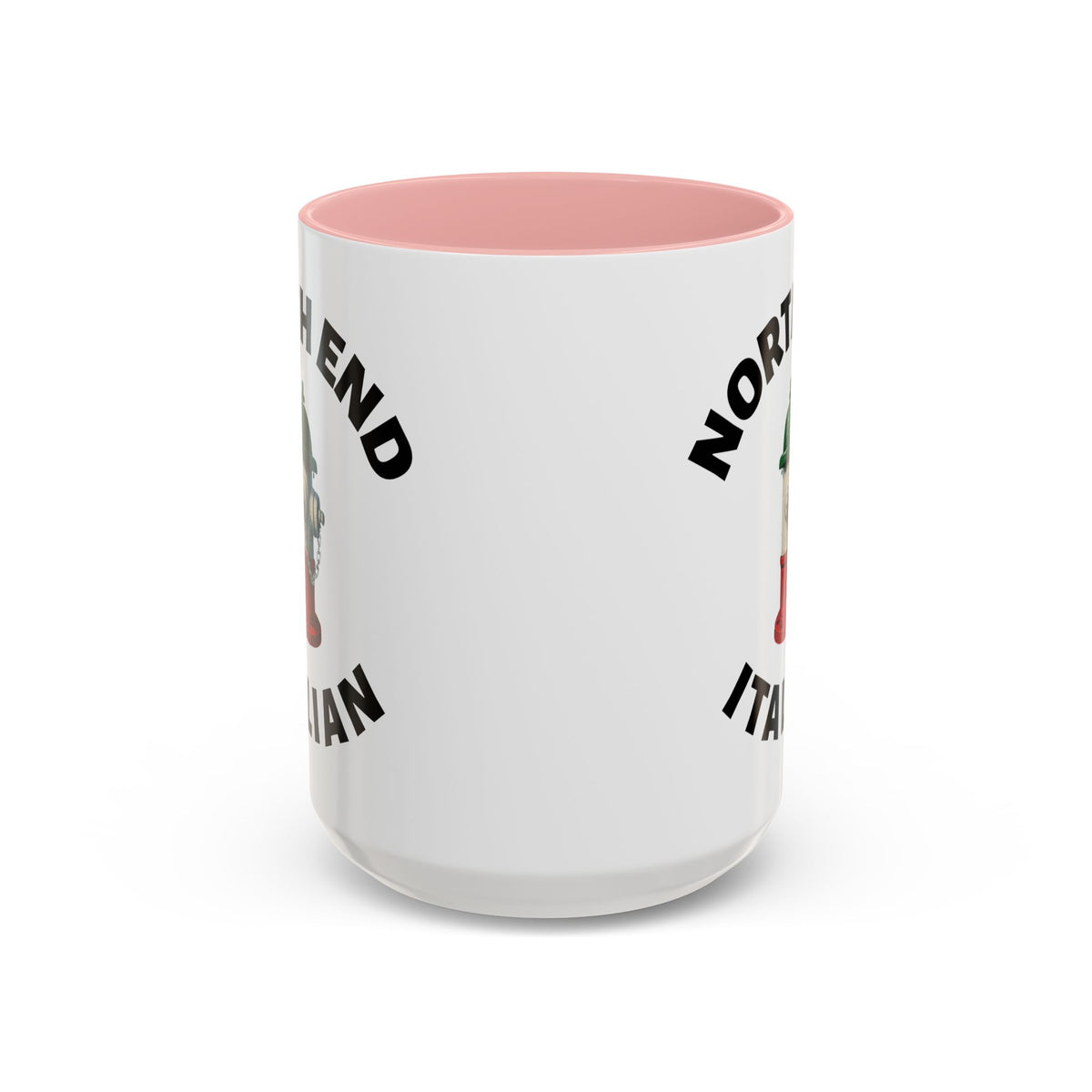 North End Coffee Mug with Fire Hydrant Design, Unique Gift for Italians, Fun Kitchen Decor