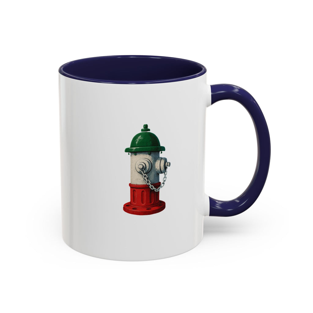 Arthur Avenue Coffee Mug with Fire Hydrant Design, Unique Gift for Italians, Fun Kitchen Decor