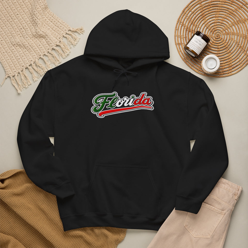 Florida Hoodie — Italian Flag Script Pullover