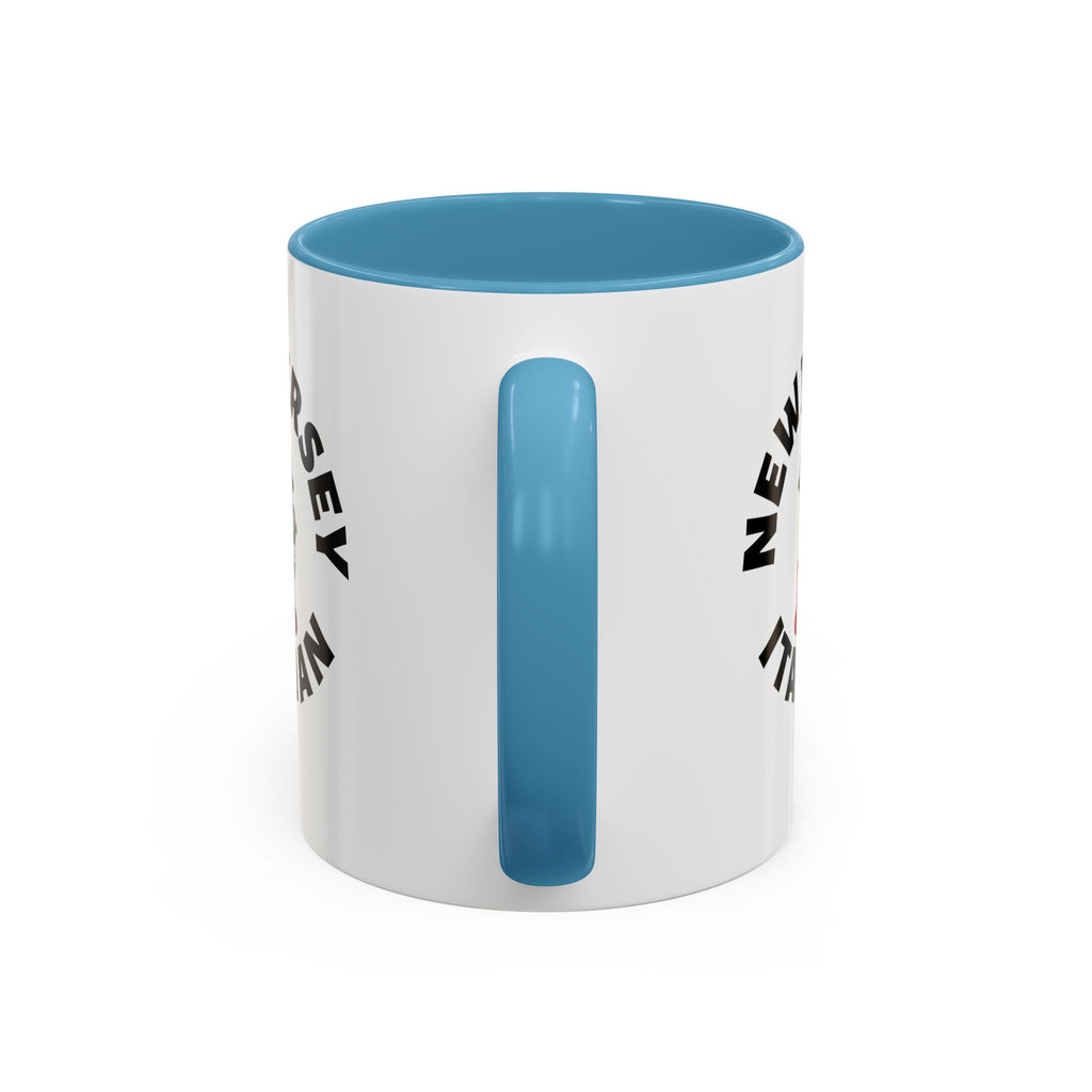 New Jersey Coffee Mug with Fire Hydrant Design, Unique Gift for Italians, Fun Kitchen Decor