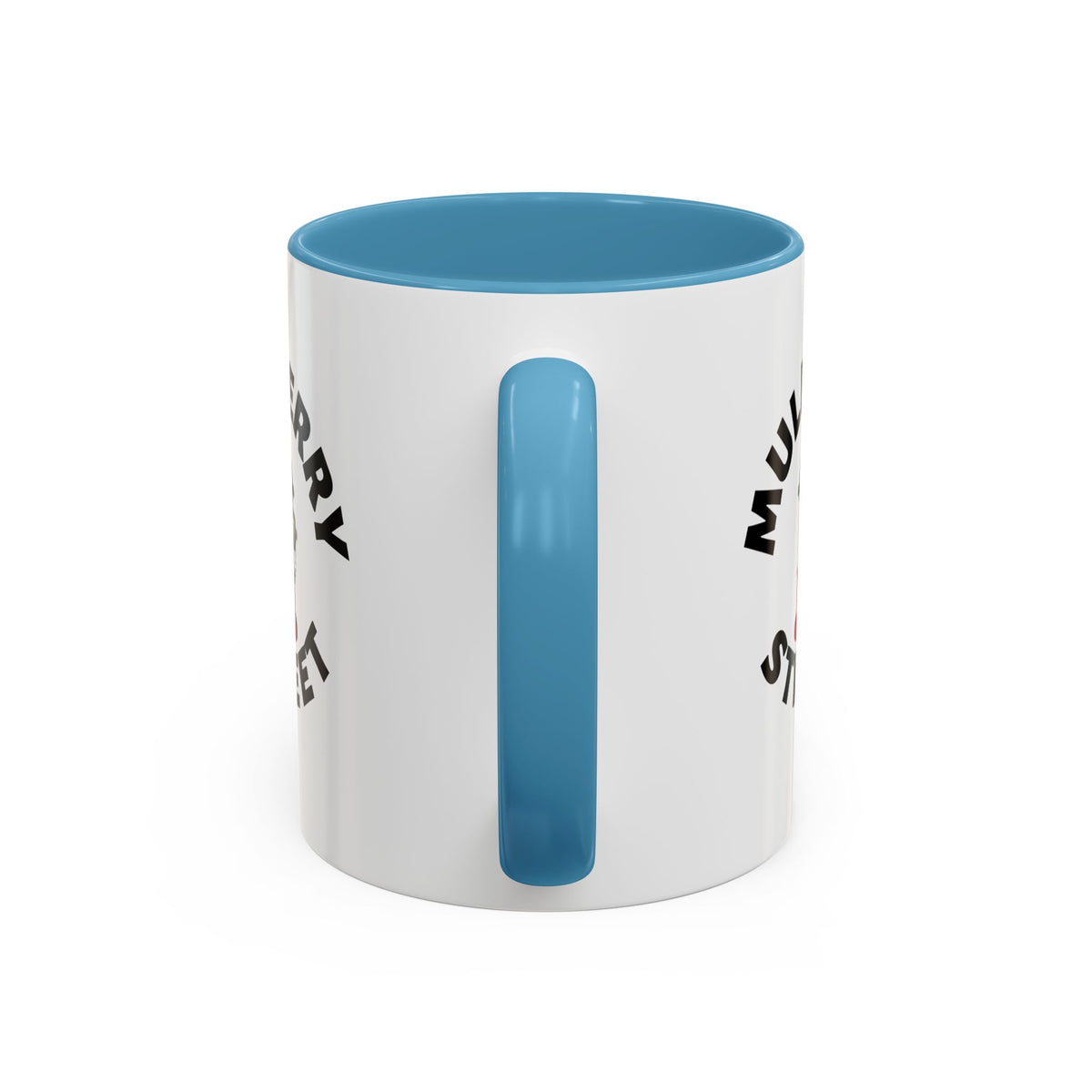 Mulberry Street Coffee Mug with Fire Hydrant Design, Unique Gift for Italians, Fun Kitchen Decor