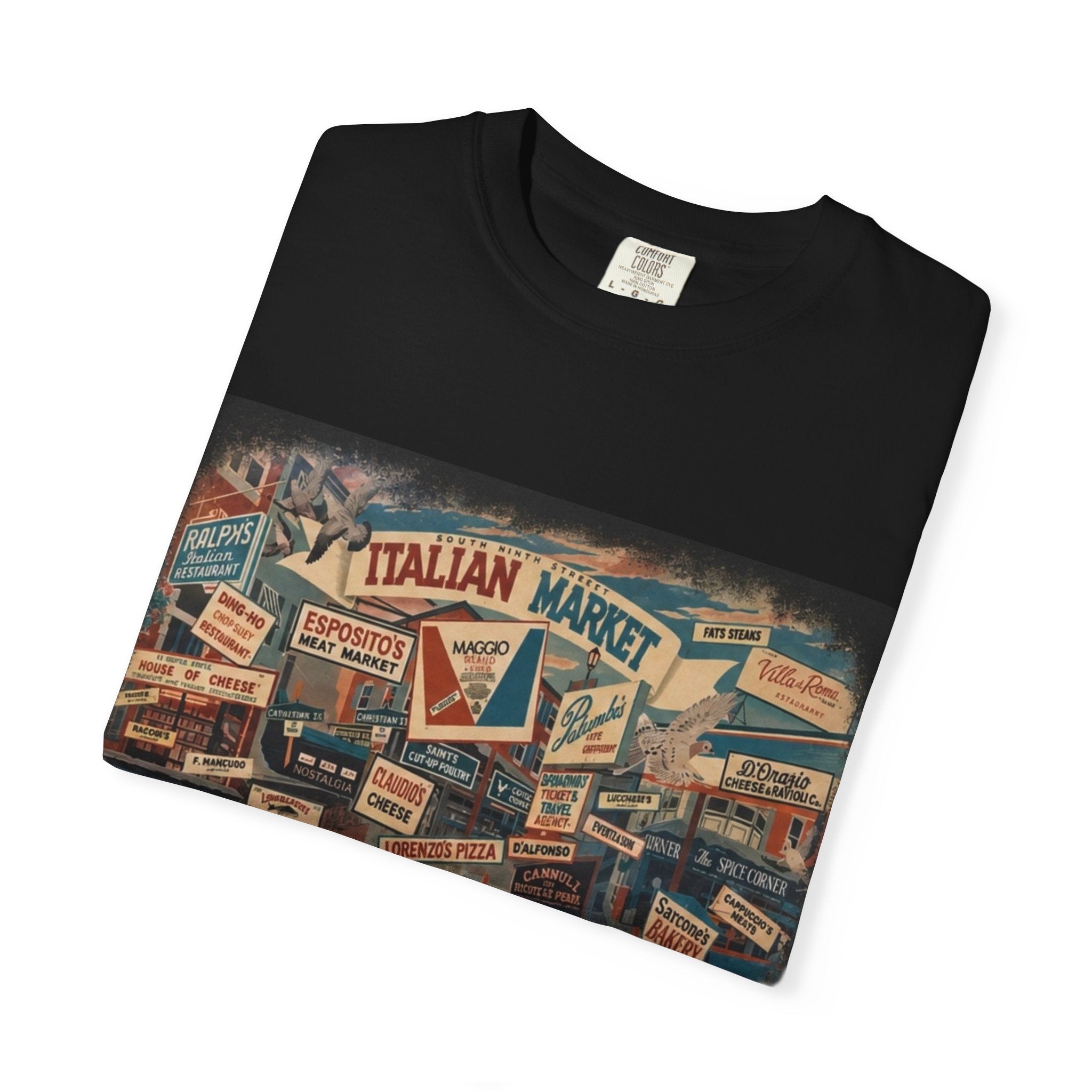 South Philly Italian Market Tee | Street Style, Unisex Fashion, Comfortable Casual Wear