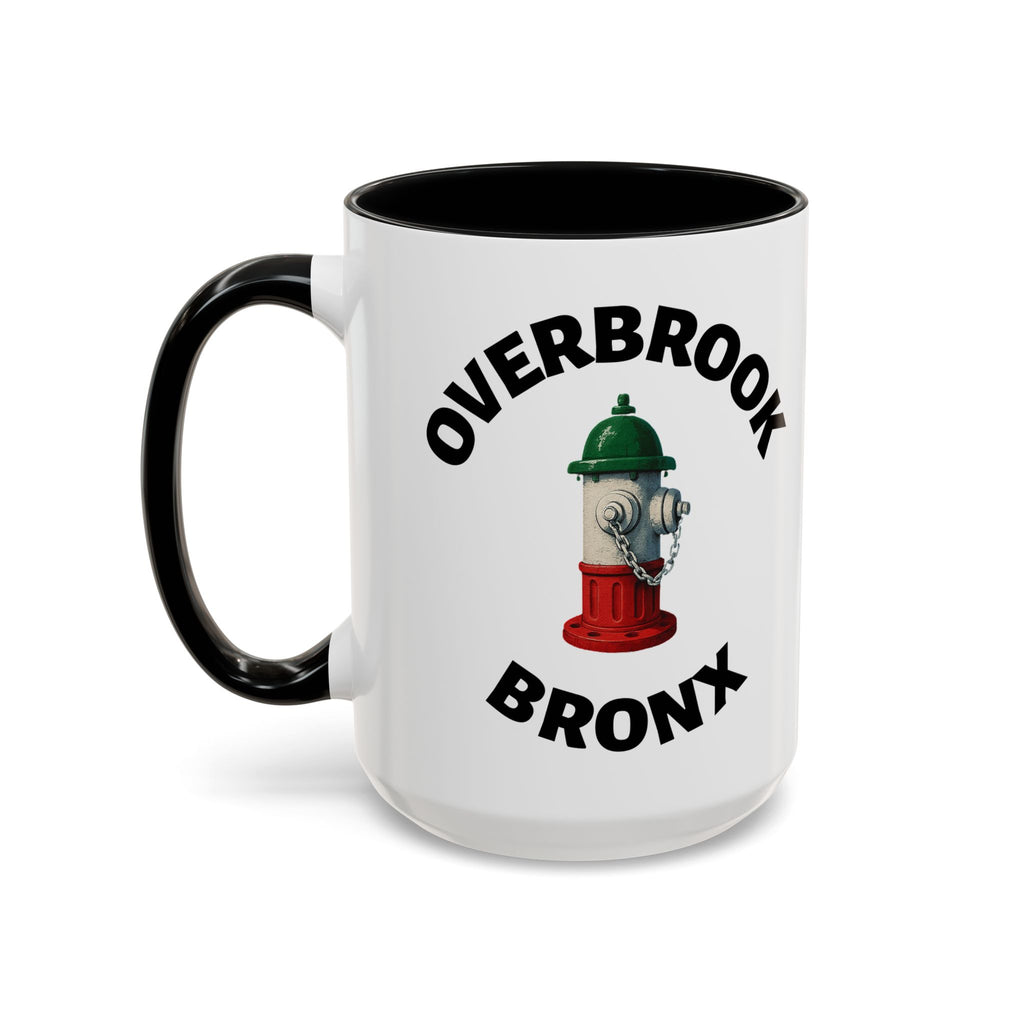 Overbrook Coffee Mug with Fire Hydrant Design, Unique Gift for Italians, Fun Kitchen Decor