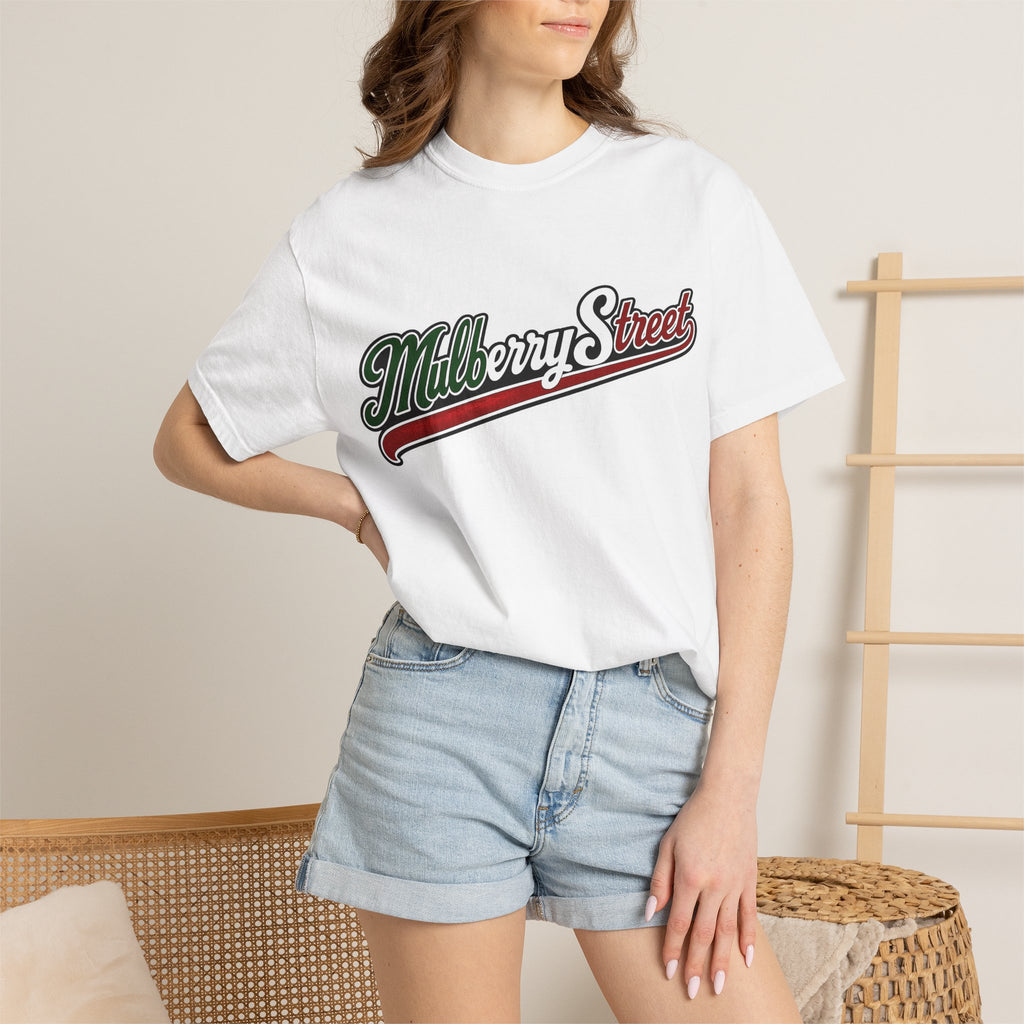 Mulberry Street Tee | Street Style, Unisex Fashion, Comfortable Casual Wear