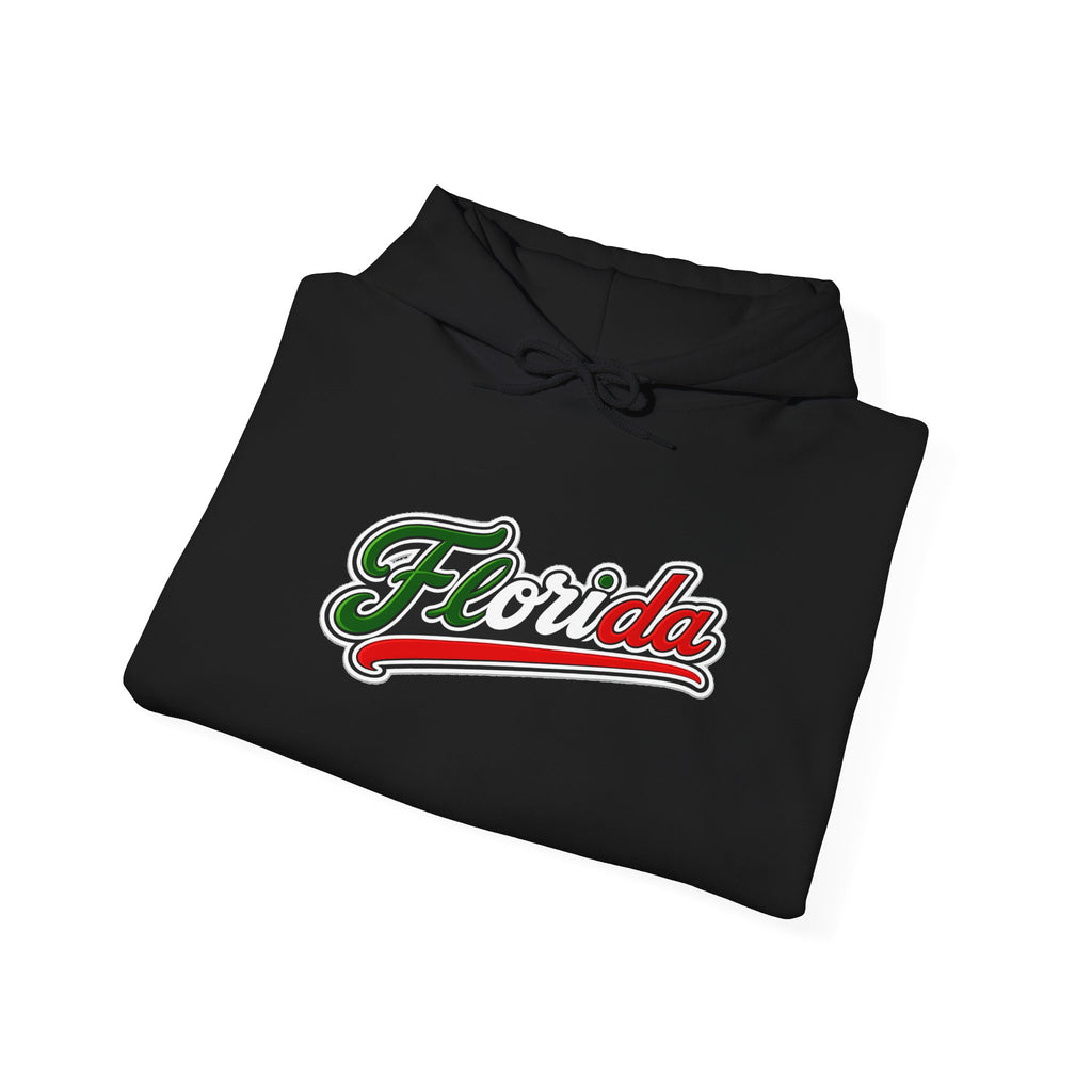 Florida Hoodie — Italian Flag Script Pullover