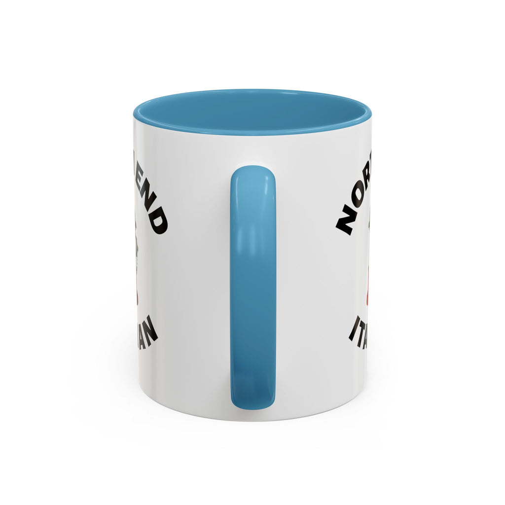North End Coffee Mug with Fire Hydrant Design, Unique Gift for Italians, Fun Kitchen Decor