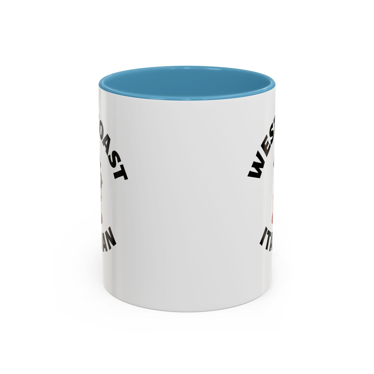 West Coast Coffee Mug with Fire Hydrant Design, Unique Gift for Italians, Fun Kitchen Decor