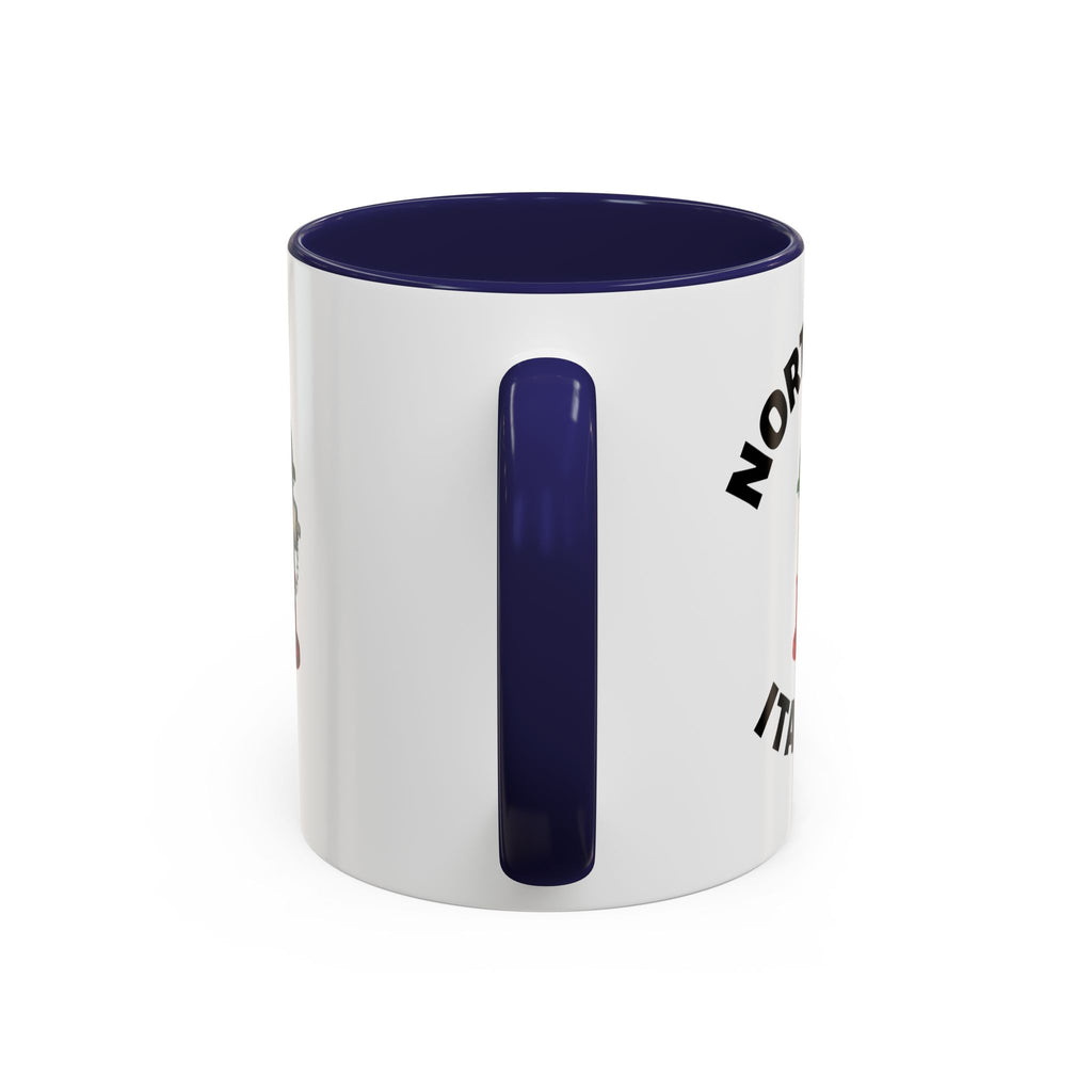 North End Coffee Mug with Fire Hydrant Design, Unique Gift for Italians, Fun Kitchen Decor