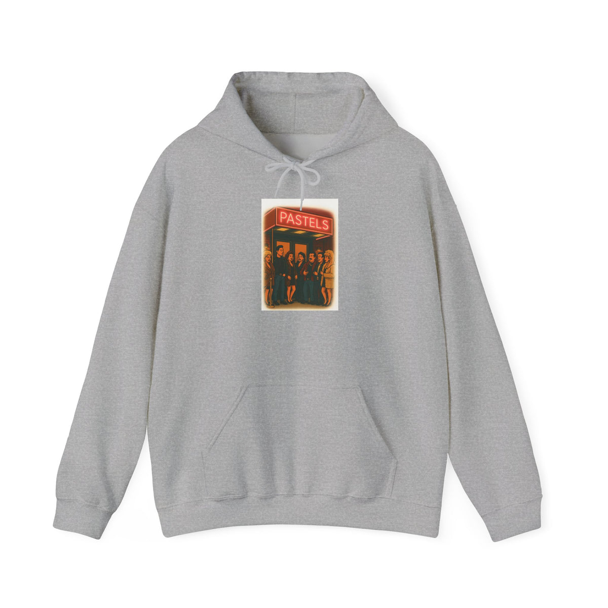 Pastels Bay Ridge Hoodie — Italian Flag Script Pullover