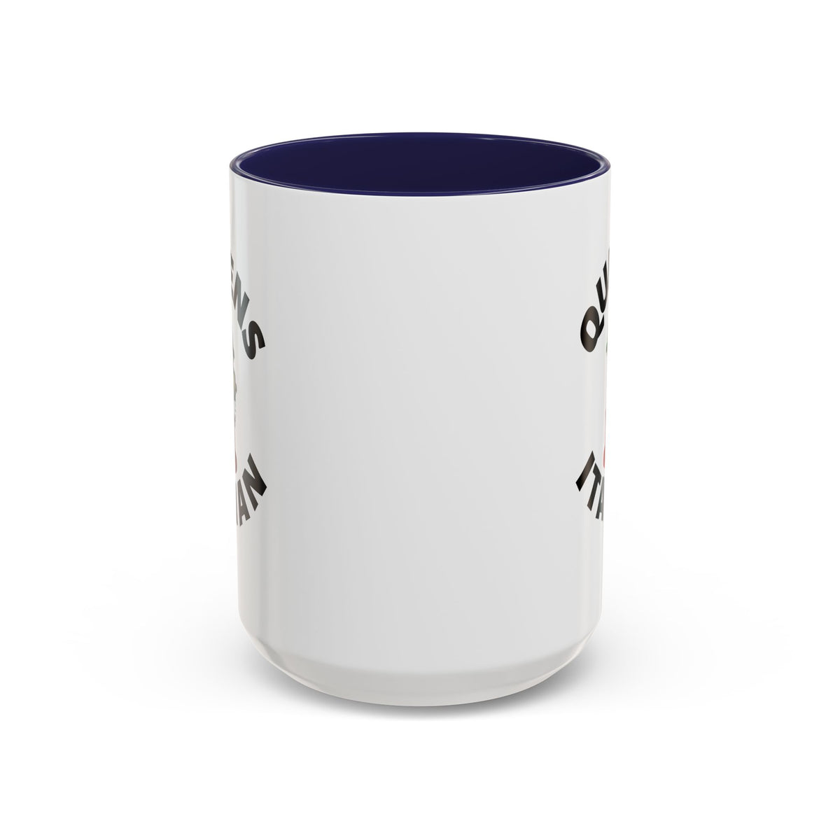 Queens Coffee Mug with Fire Hydrant Design, Unique Gift for Italians, Fun Kitchen Decor