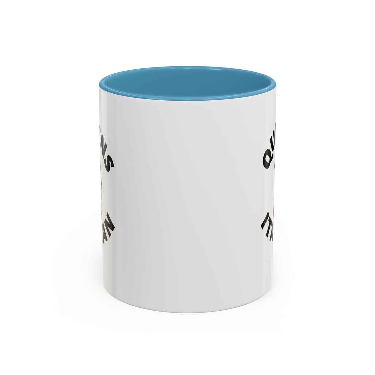 Queens Coffee Mug with Fire Hydrant Design, Unique Gift for Italians, Fun Kitchen Decor