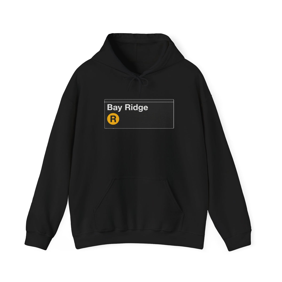Bay Ridge Hoodie — Italian Flag Script Pullover