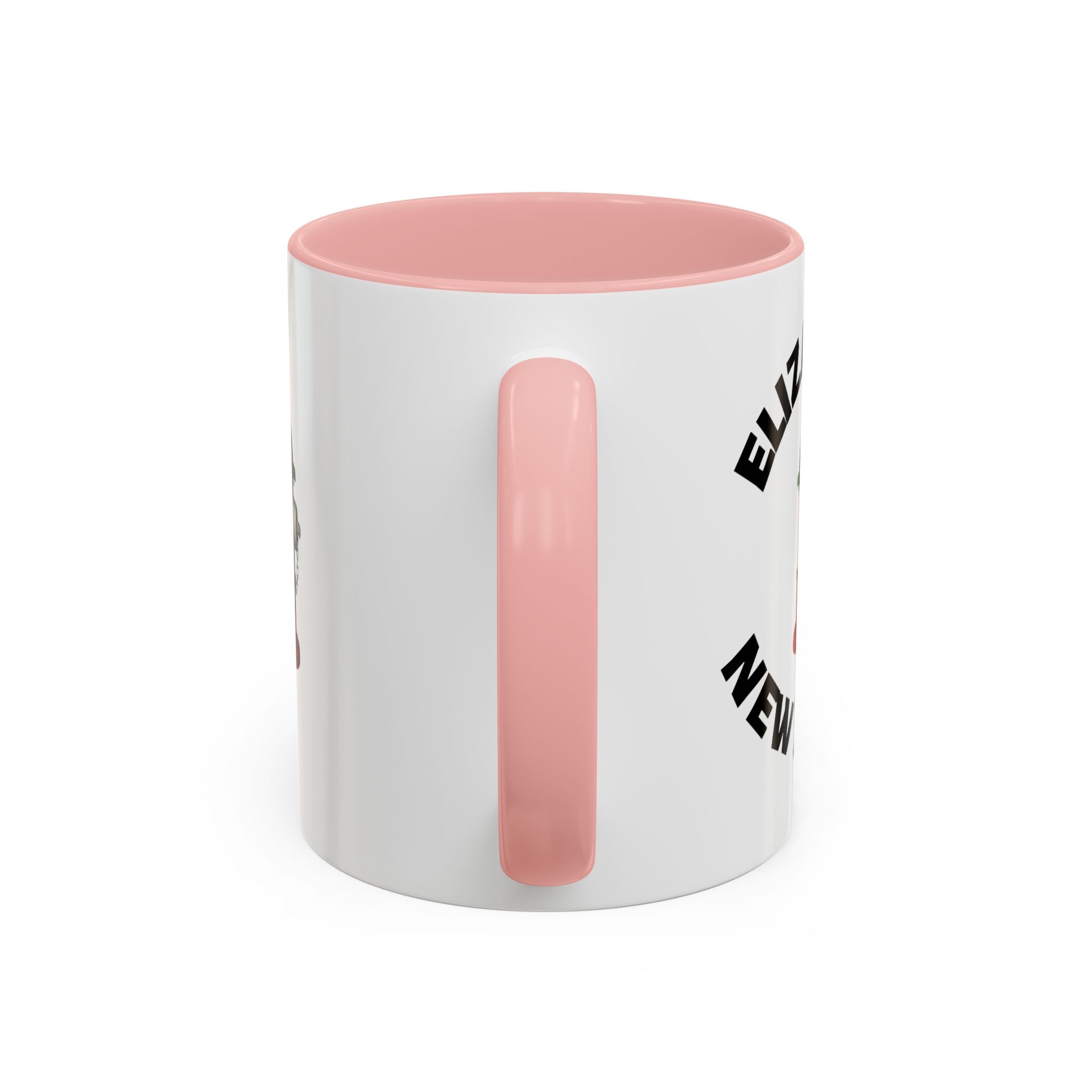 Coffee Mug - Elizabeth with Fire Hydrant Design, Unique Gift for Italians