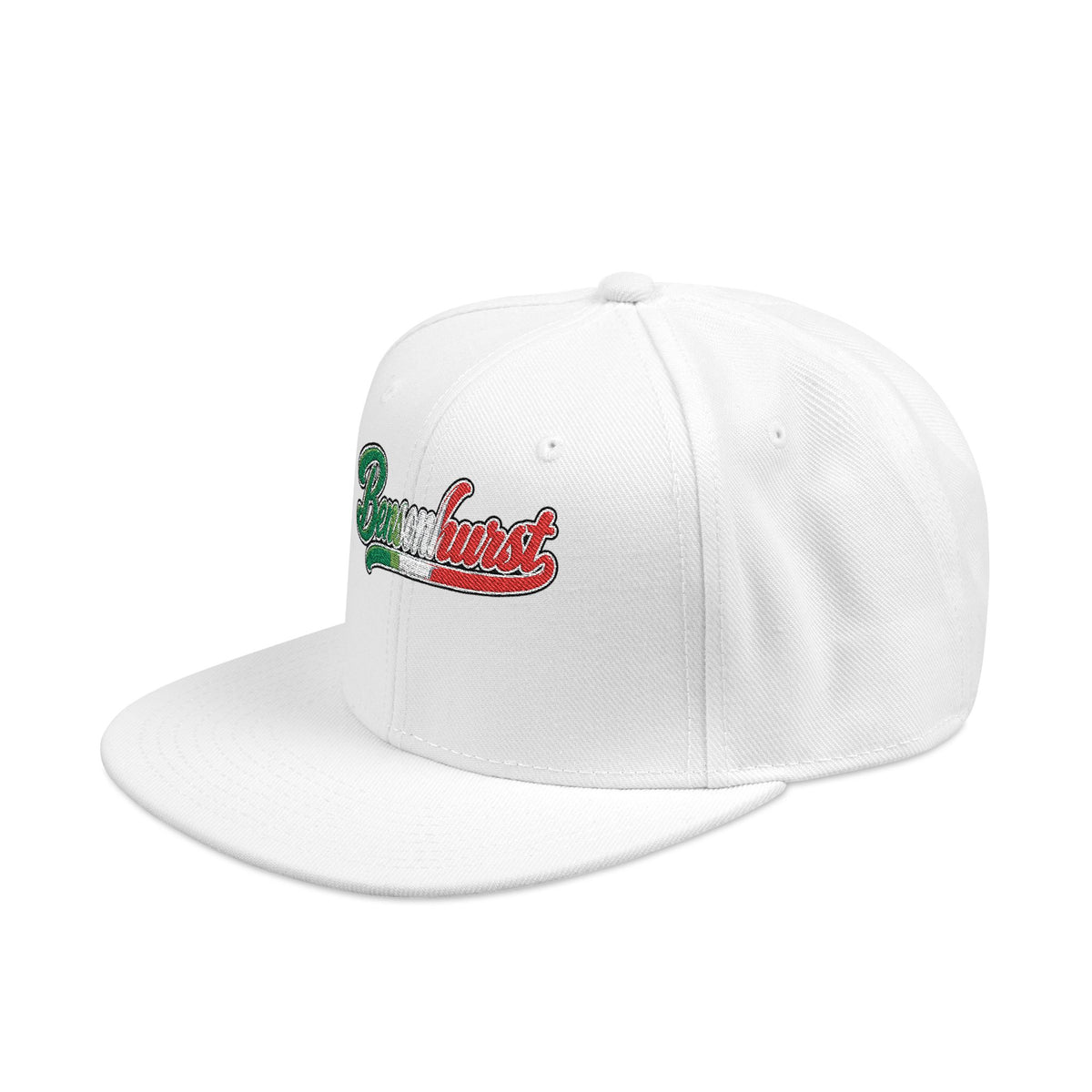 Bensonhurst Italian Embroidered Snapback Hat | Street Sign Patch Cap