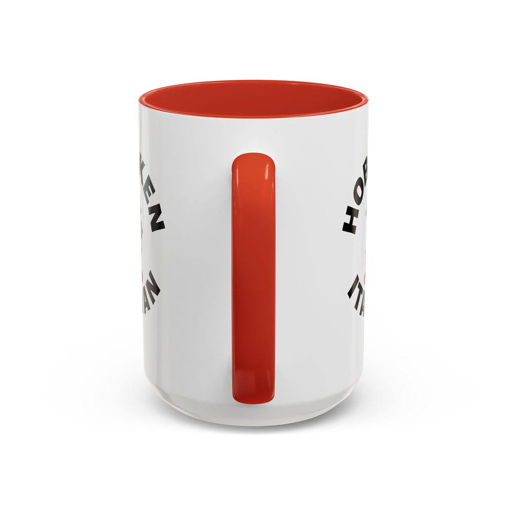 Hoboken Coffee Mug with Fire Hydrant Design, Unique Gift for Italians, Fun Kitchen Decor