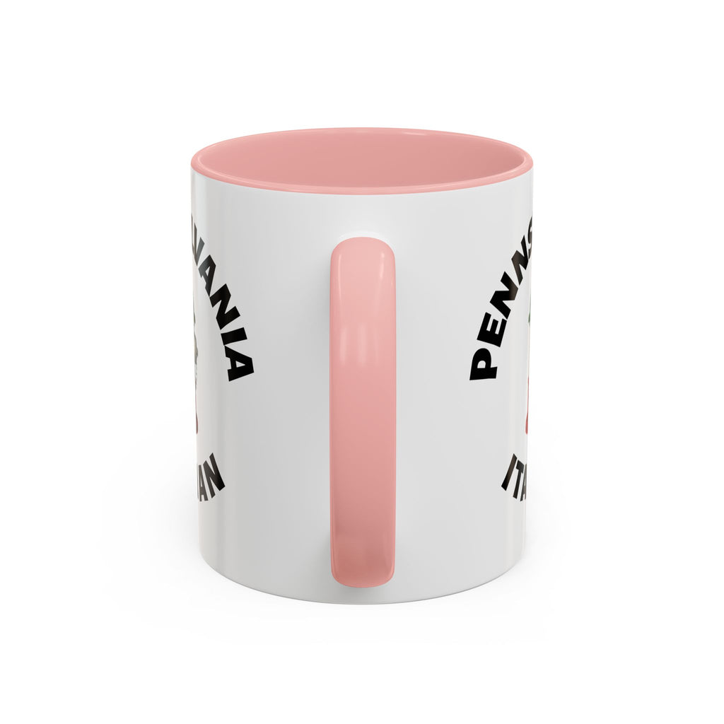 Pennsylvania Coffee Mug with Fire Hydrant Design, Unique Gift for Italians, Fun Kitchen Decor
