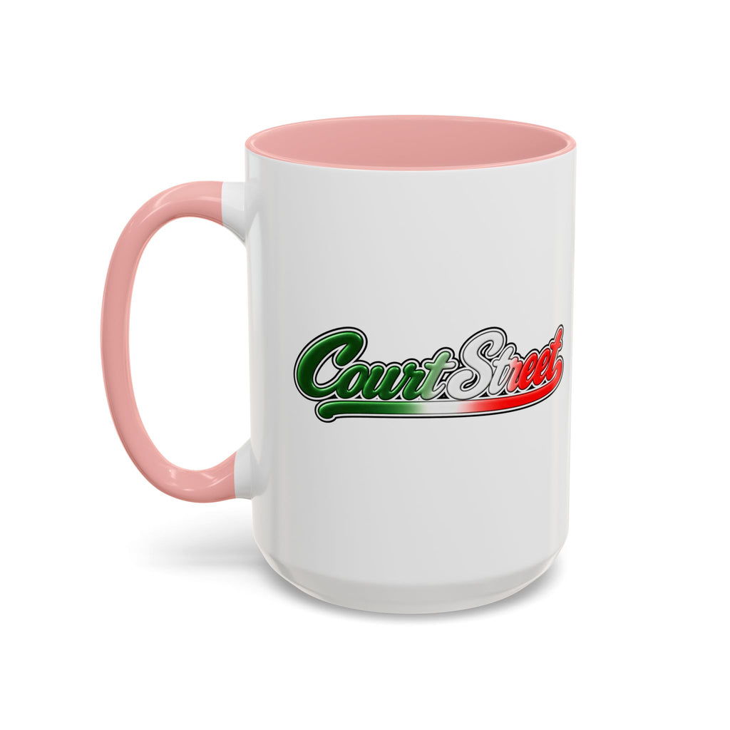 Court Street Coffee Mug, Unique Gift for Italians, Fun Kitchen Decor