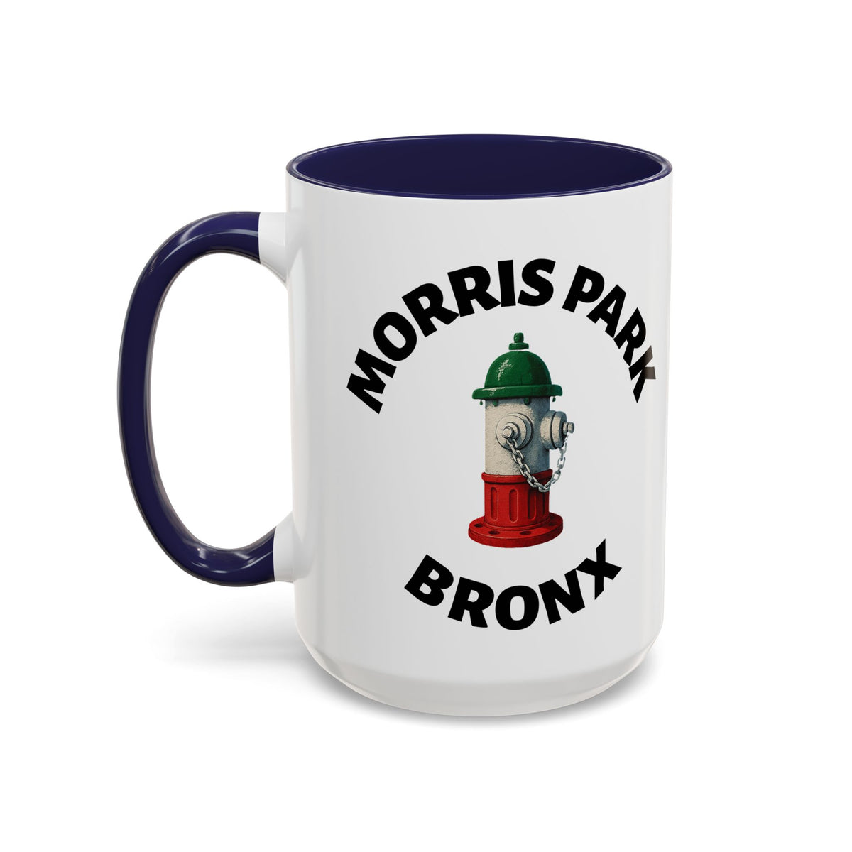 Morris Park Coffee Mug with Fire Hydrant Design, Unique Gift for Italians, Fun Kitchen Decor