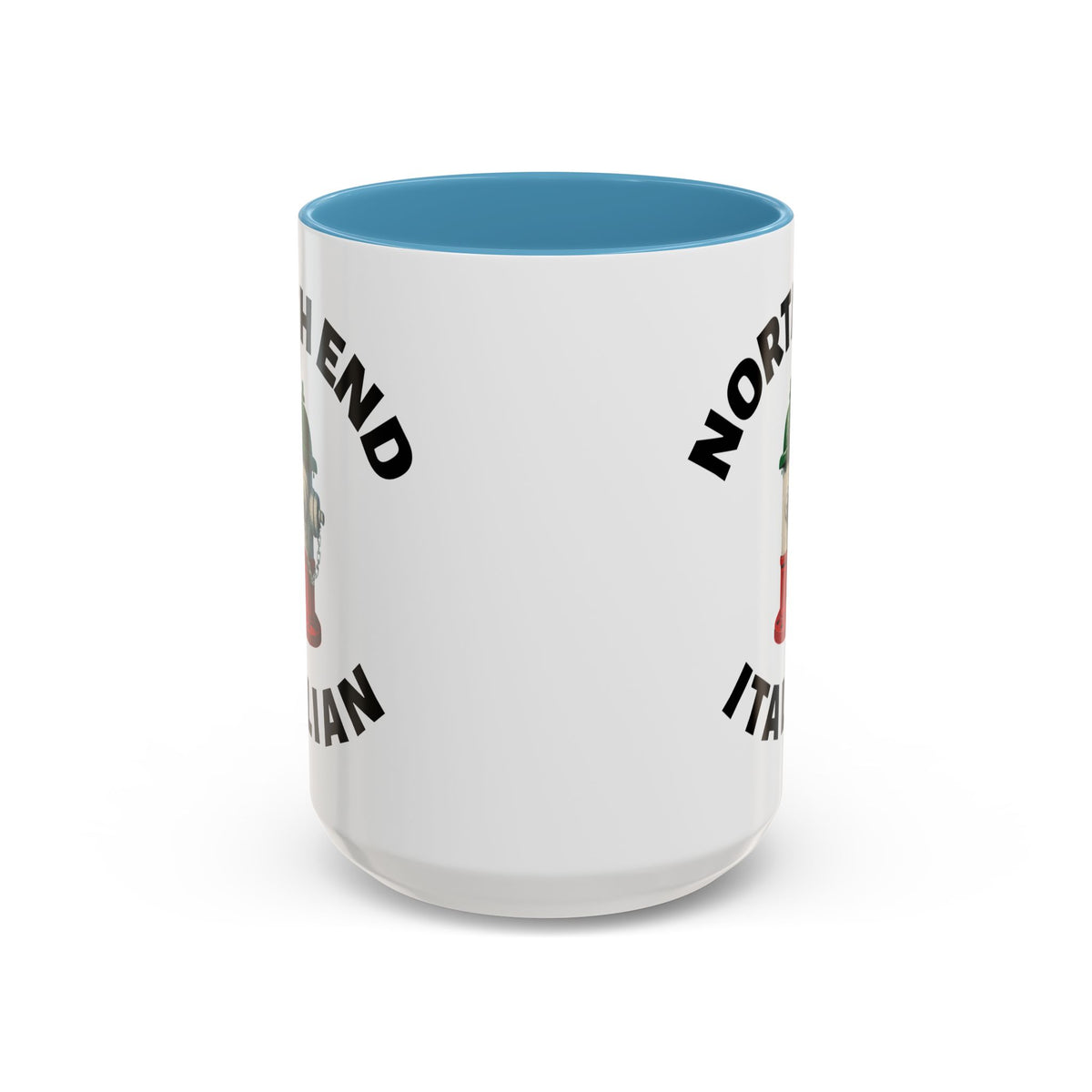North End Coffee Mug with Fire Hydrant Design, Unique Gift for Italians, Fun Kitchen Decor