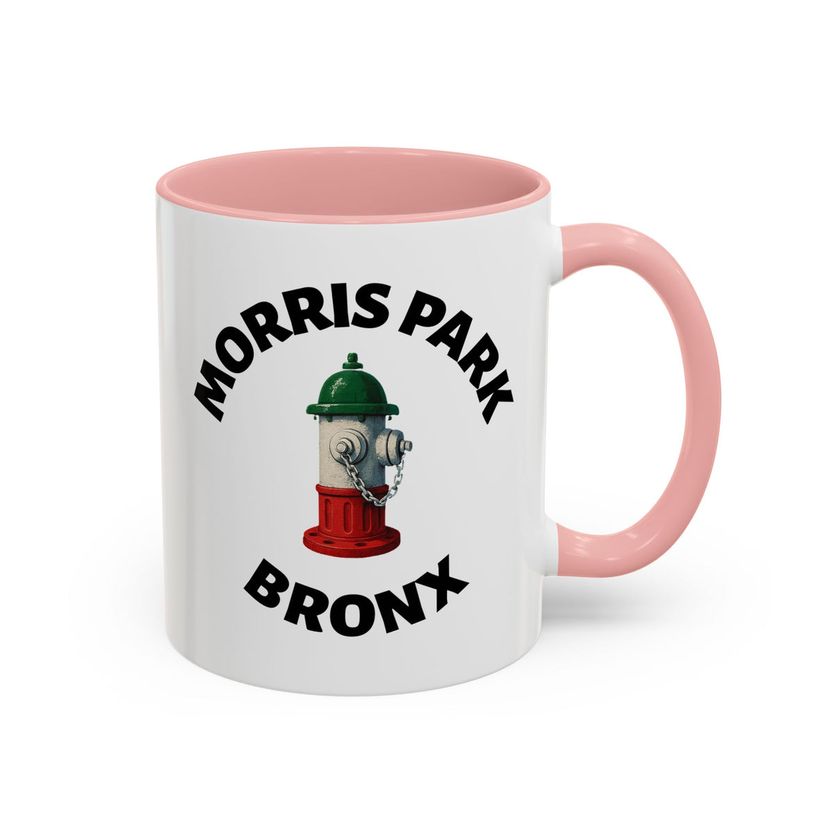 Morris Park Coffee Mug with Fire Hydrant Design, Unique Gift for Italians, Fun Kitchen Decor