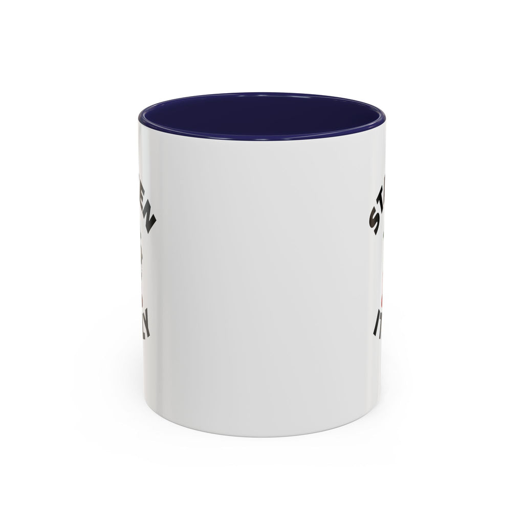 Staten Italy Coffee Mug with Fire Hydrant Design, Unique Gift for Italians, Fun Kitchen Decor