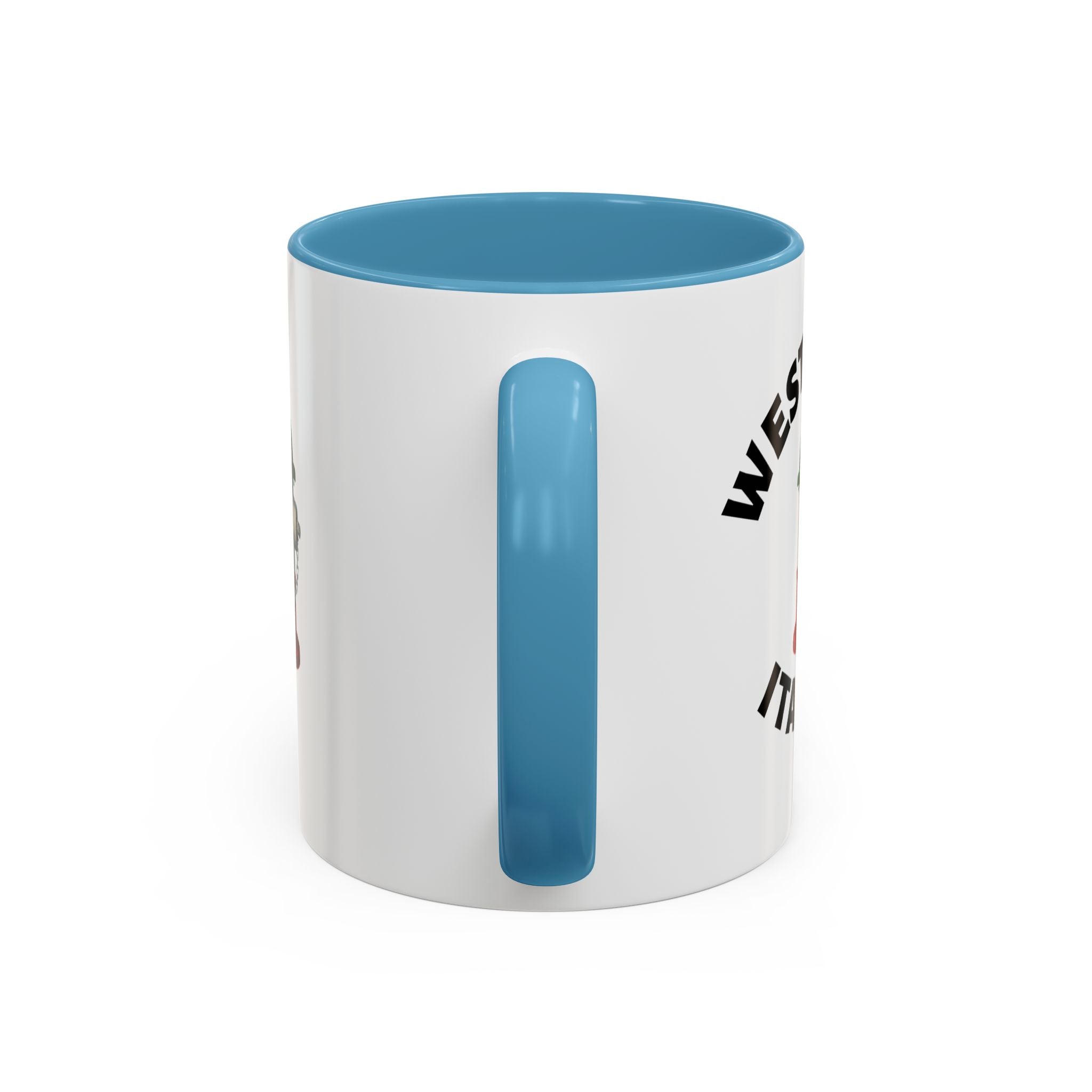 West Coast Coffee Mug with Fire Hydrant Design, Unique Gift for Italians, Fun Kitchen Decor