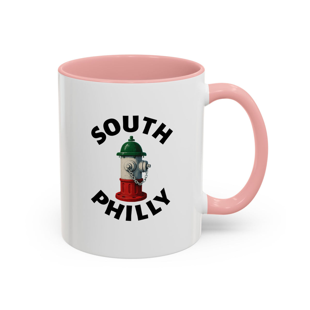 South Philly Coffee Mug with Fire Hydrant Design, Unique Gift for Italians, Fun Kitchen Decor