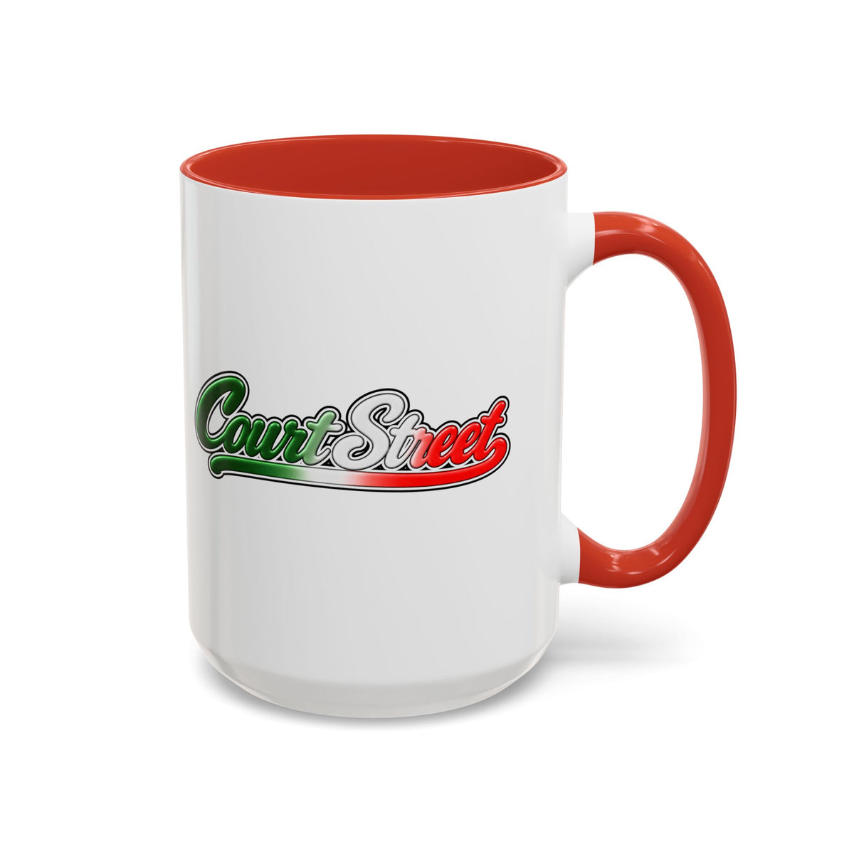 Court Street Coffee Mug, Unique Gift for Italians, Fun Kitchen Decor