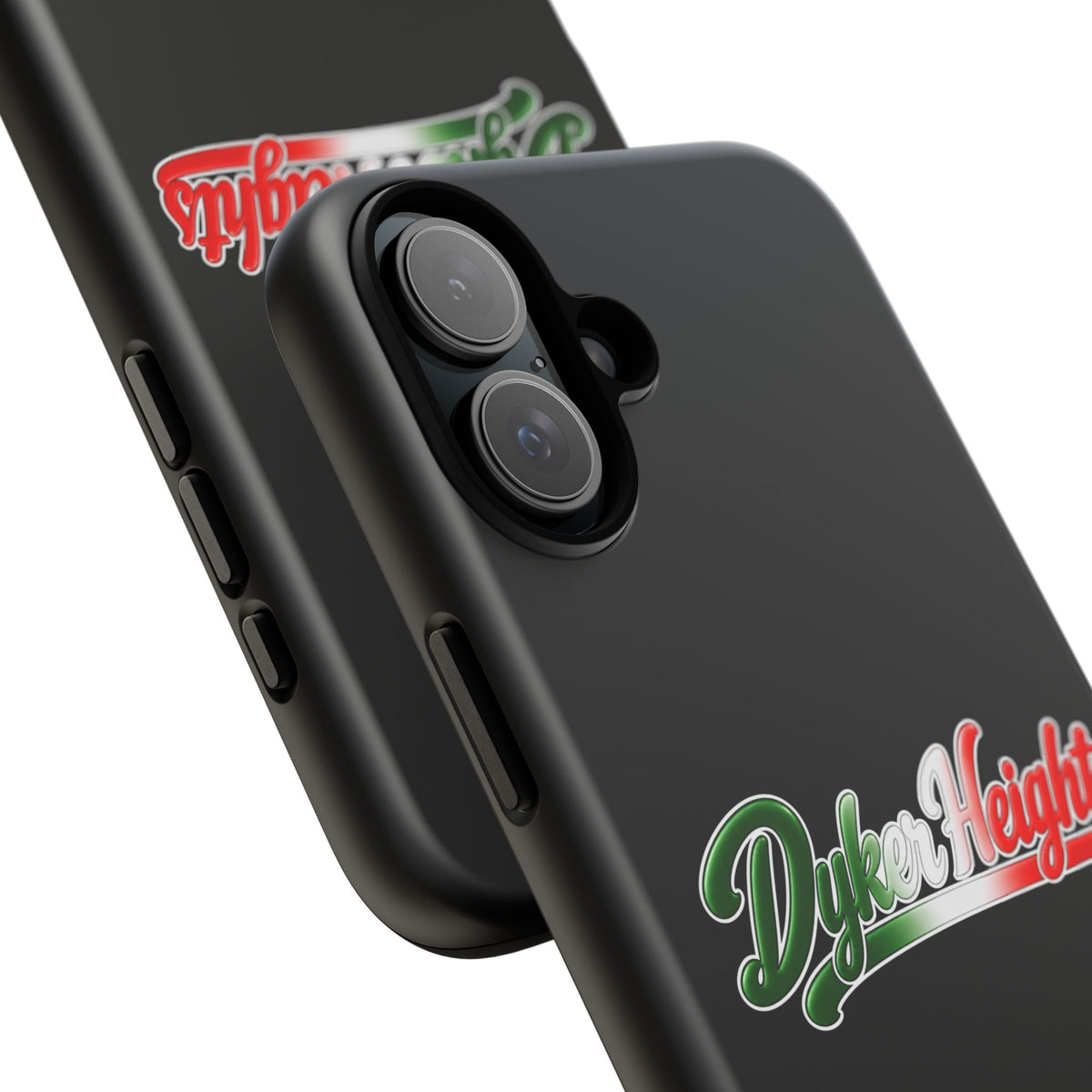 Dyker Heights Black Phone Case, Tough Cases for iPhone, Gift for Italians, Stylish Phone Cover, Unique Phone Accessory