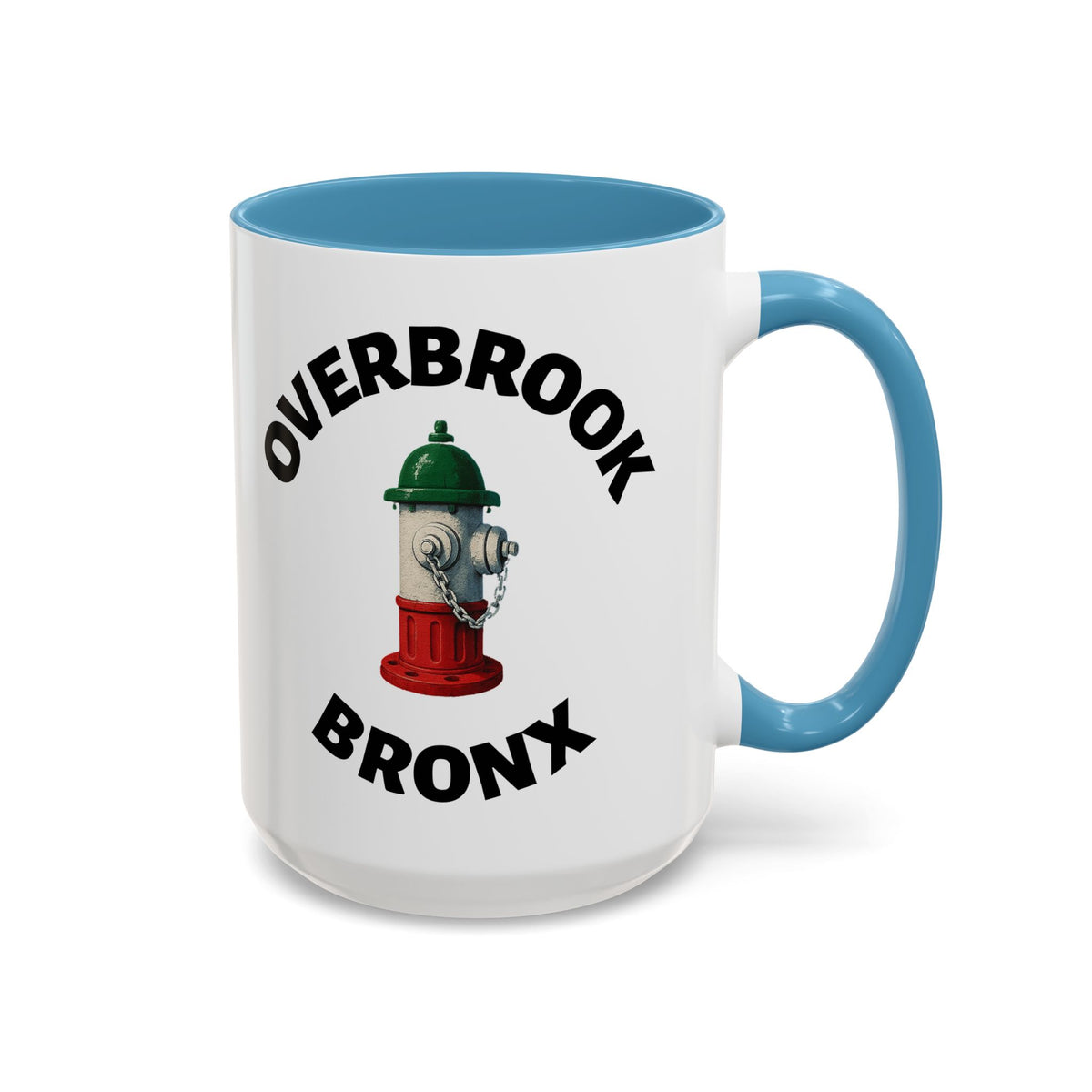 Overbrook Coffee Mug with Fire Hydrant Design, Unique Gift for Italians, Fun Kitchen Decor