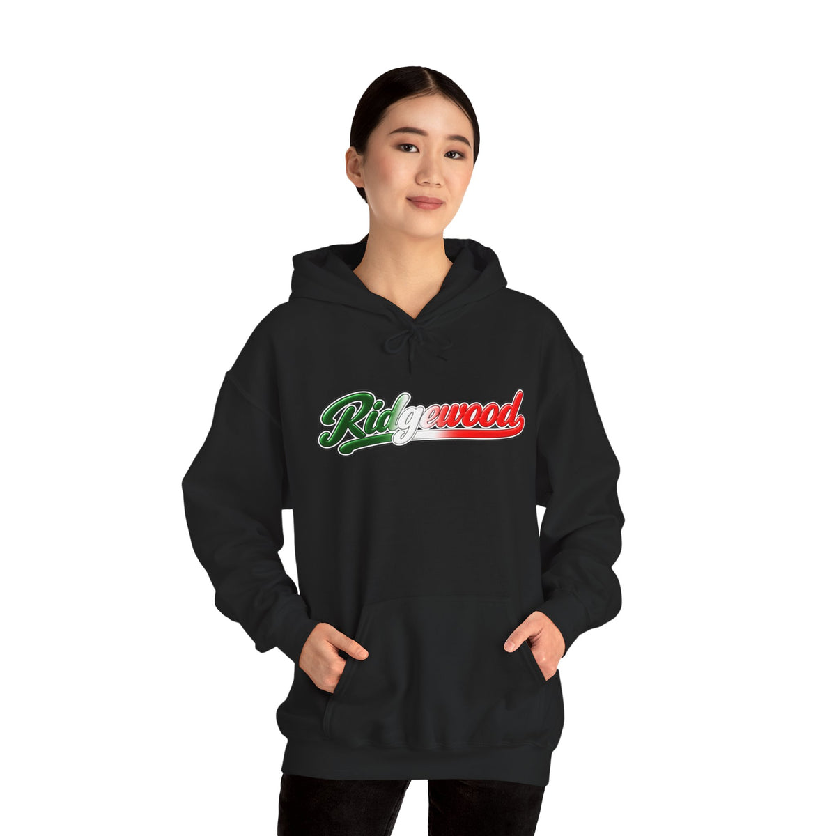 Ridgewood Hoodie — Italian Flag Script Pullover