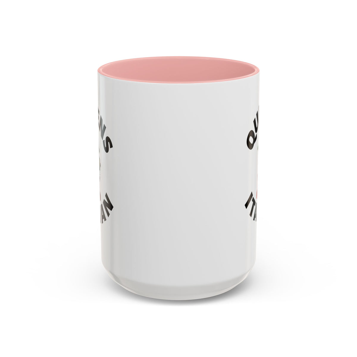 Queens Coffee Mug with Fire Hydrant Design, Unique Gift for Italians, Fun Kitchen Decor