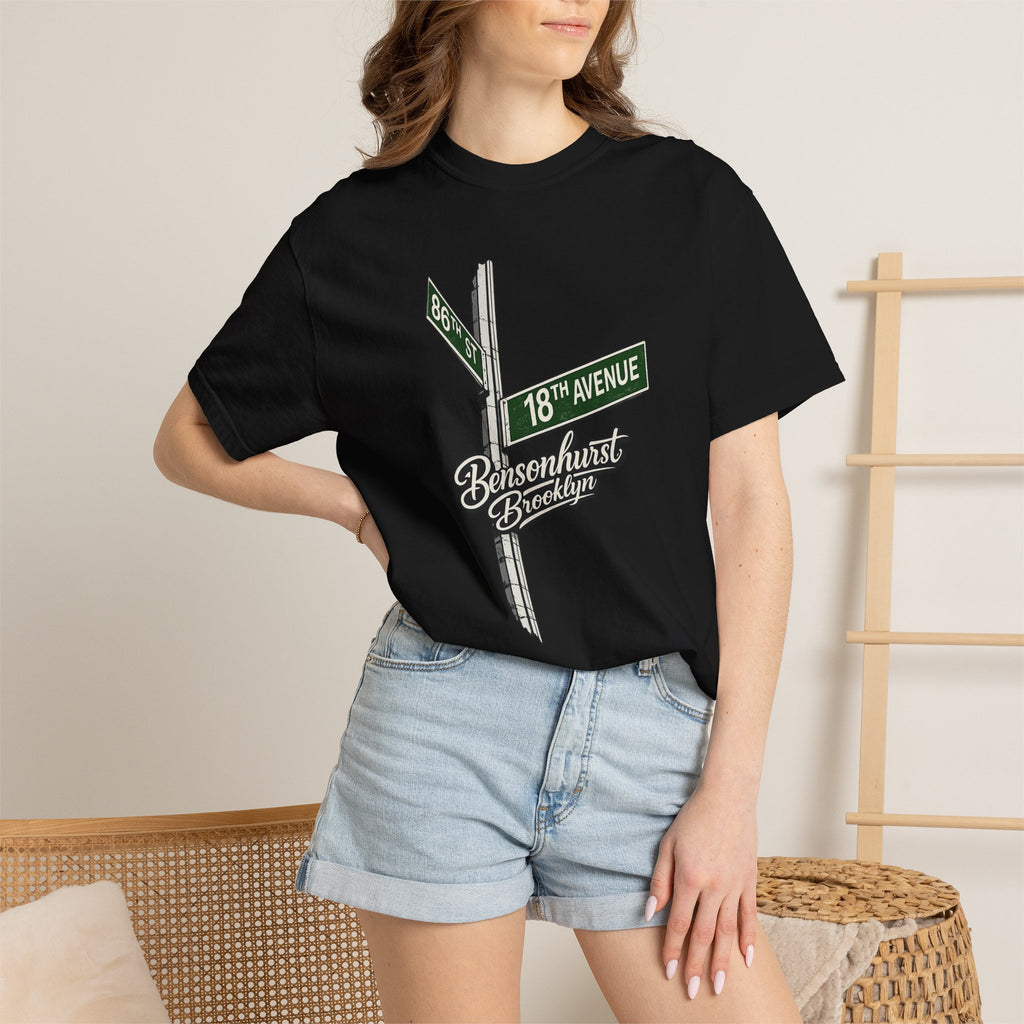 Bensonhurst 18th Ave Tee | Street Style, Unisex Fashion, Comfortable Casual Wear