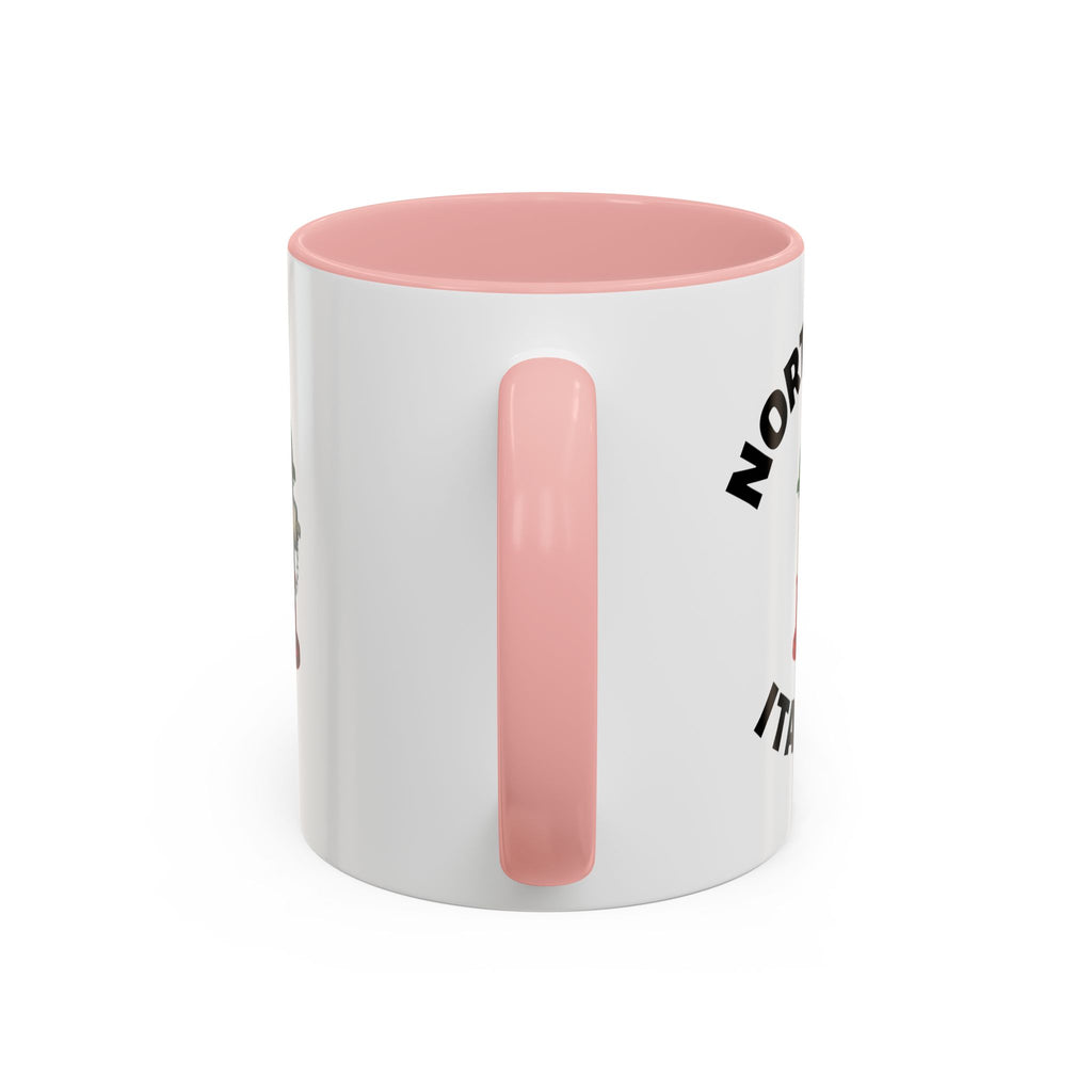 North End Coffee Mug with Fire Hydrant Design, Unique Gift for Italians, Fun Kitchen Decor