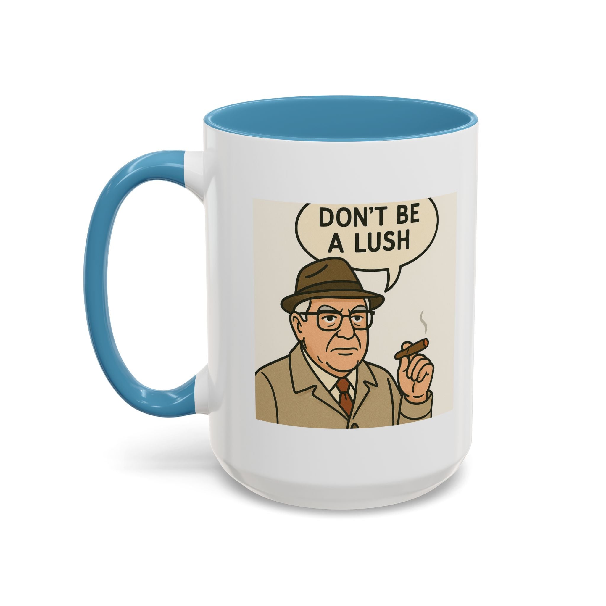 Don’t be a Lush Coffee Mug, Unique Gift for Italians, Fun Kitchen Decor