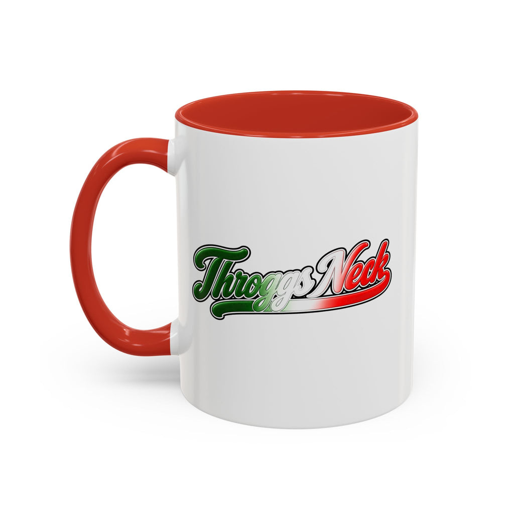 Throggs Neck Coffee Mug, Unique Gift for Italians, Fun Kitchen Decor