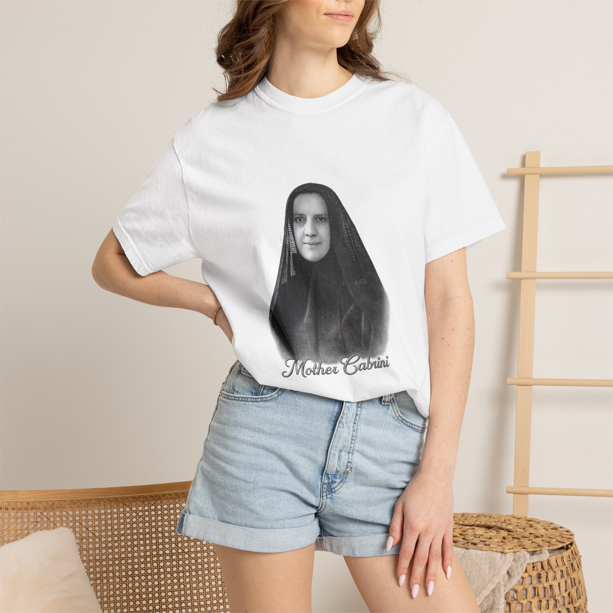 Mother Cabrini Tee | Street Style, Unisex Fashion, Comfortable Casual Wear