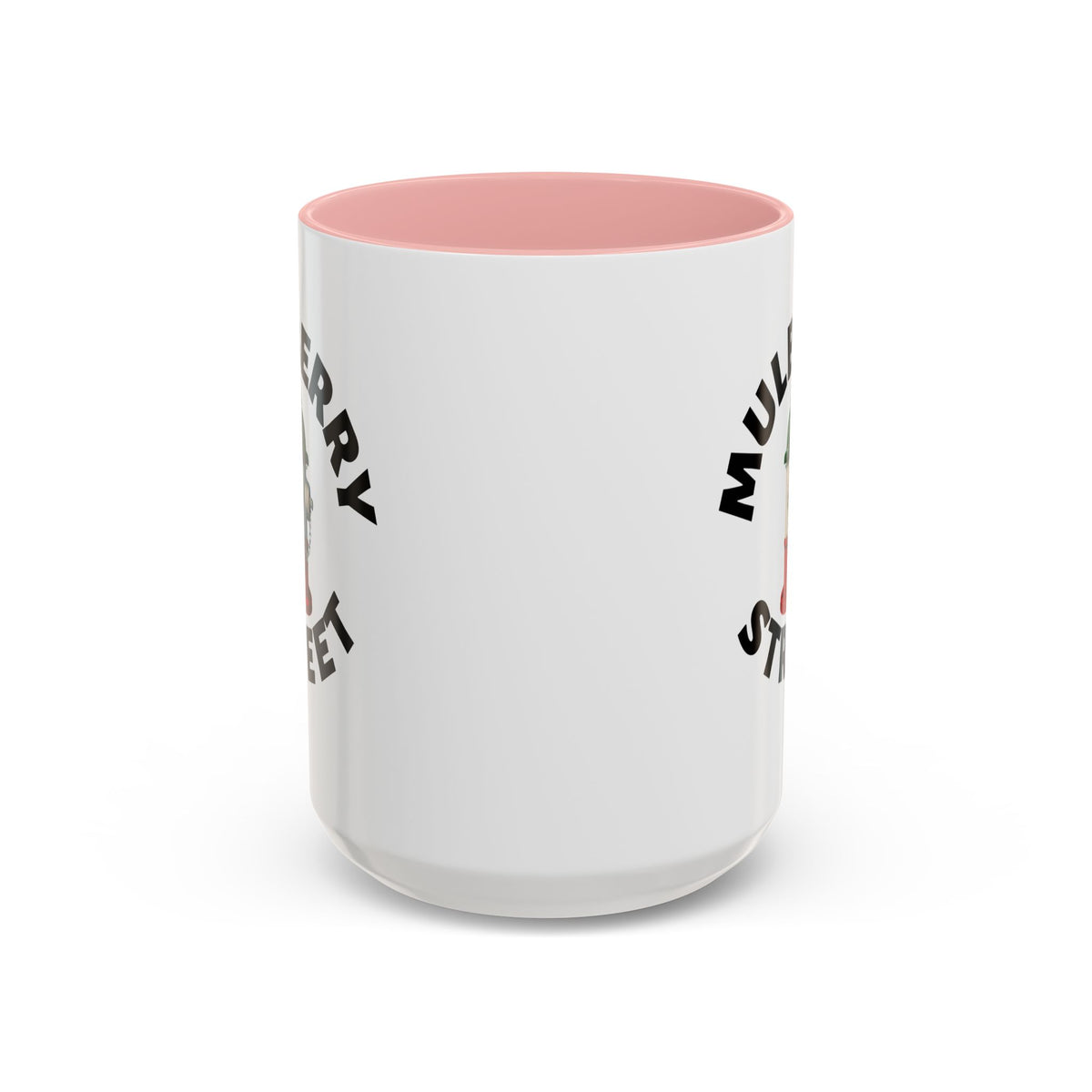 Mulberry Street Coffee Mug with Fire Hydrant Design, Unique Gift for Italians, Fun Kitchen Decor