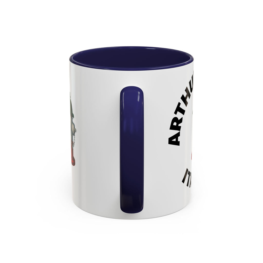 Arthur Avenue Coffee Mug with Fire Hydrant Design, Unique Gift for Italians, Fun Kitchen Decor