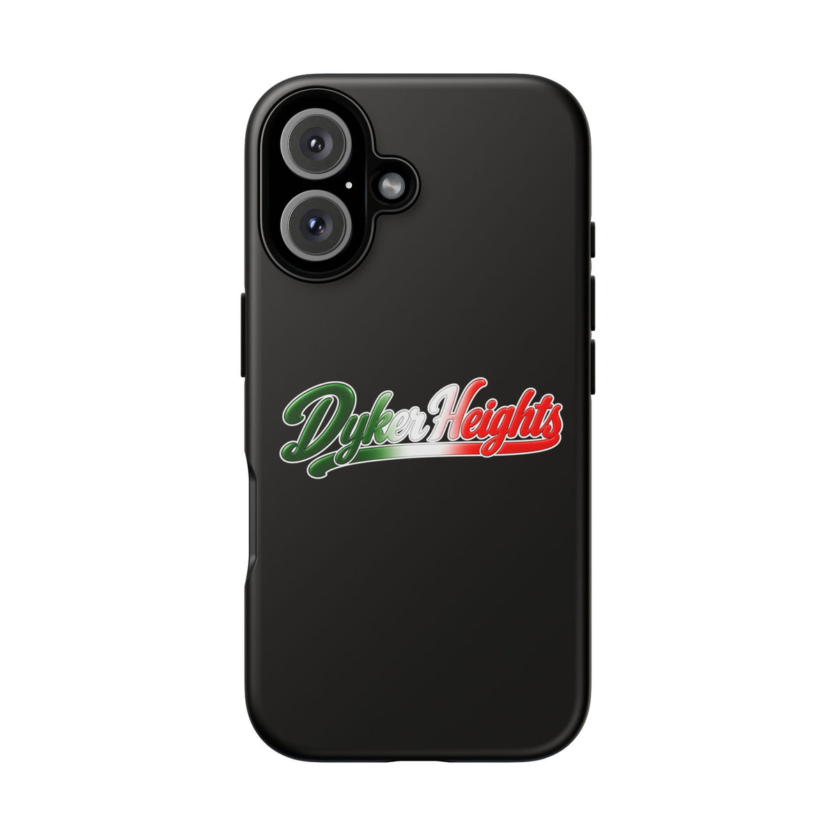Dyker Heights Black Phone Case, Tough Cases for iPhone, Gift for Italians, Stylish Phone Cover, Unique Phone Accessory