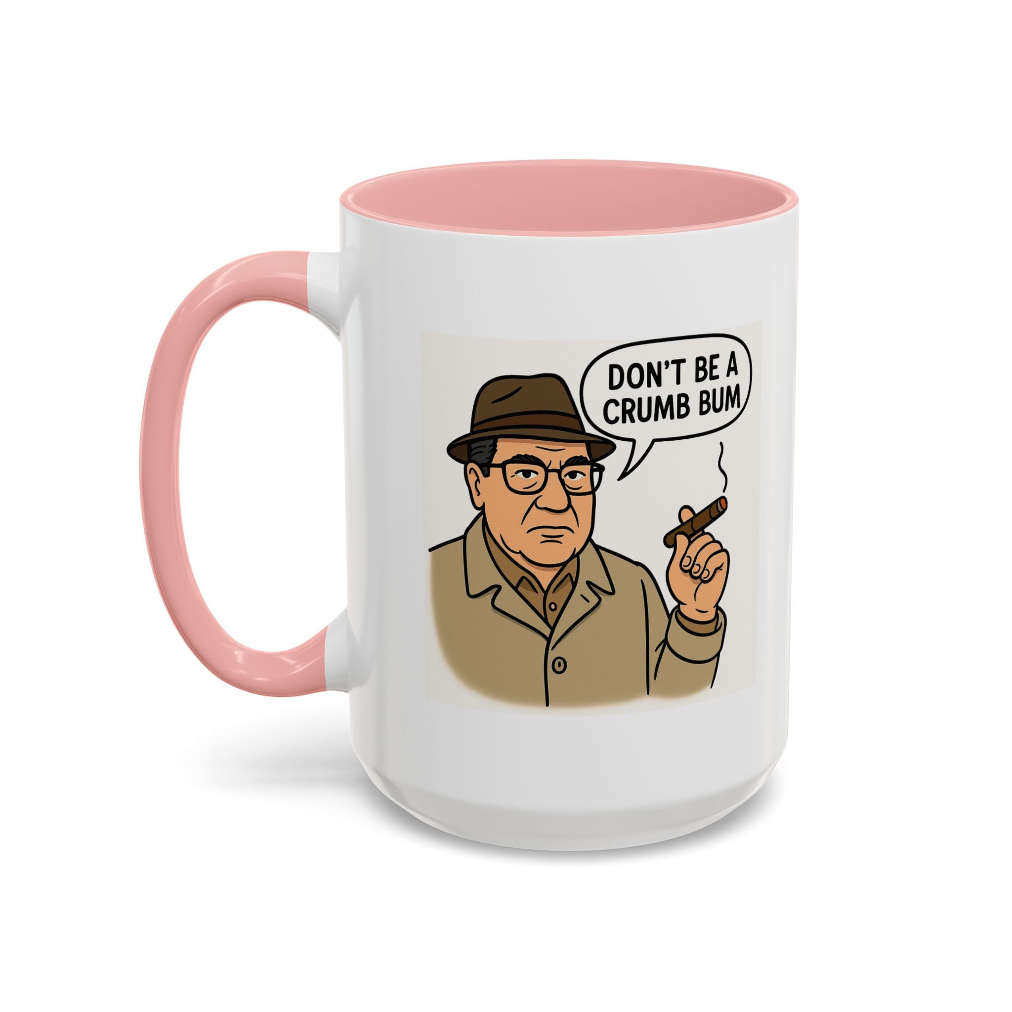 Don’t be a Crumb Bum Coffee Mug, Unique Gift for Italians, Fun Kitchen Decor