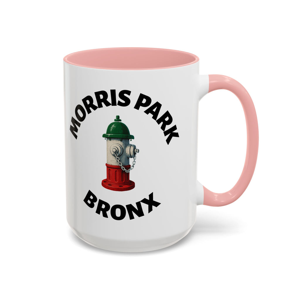 Morris Park Coffee Mug with Fire Hydrant Design, Unique Gift for Italians, Fun Kitchen Decor