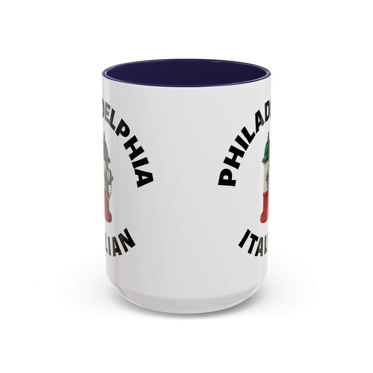 Philadelphia Coffee Mug with Fire Hydrant Design, Unique Gift for Italians, Fun Kitchen Decor