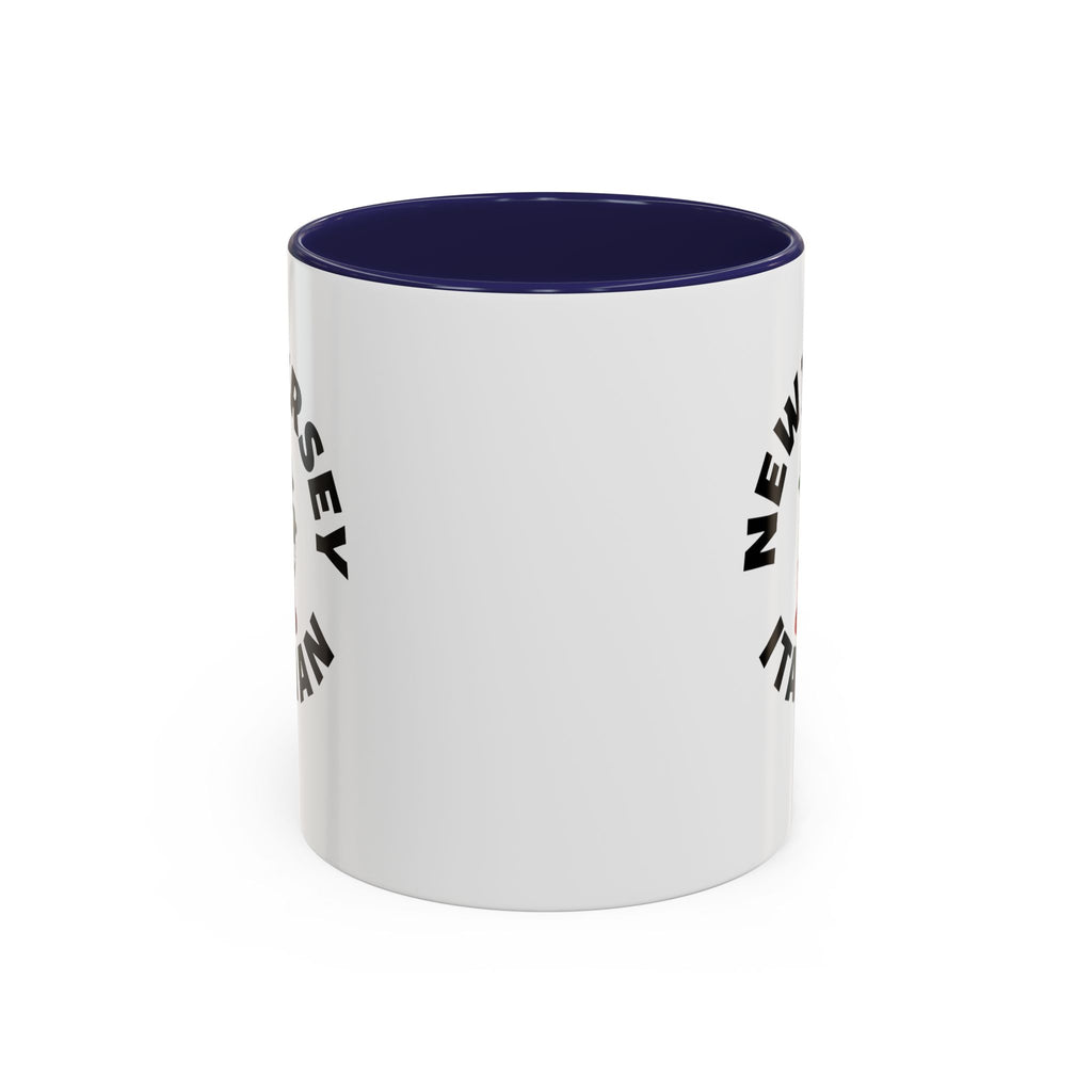 New Jersey Coffee Mug with Fire Hydrant Design, Unique Gift for Italians, Fun Kitchen Decor