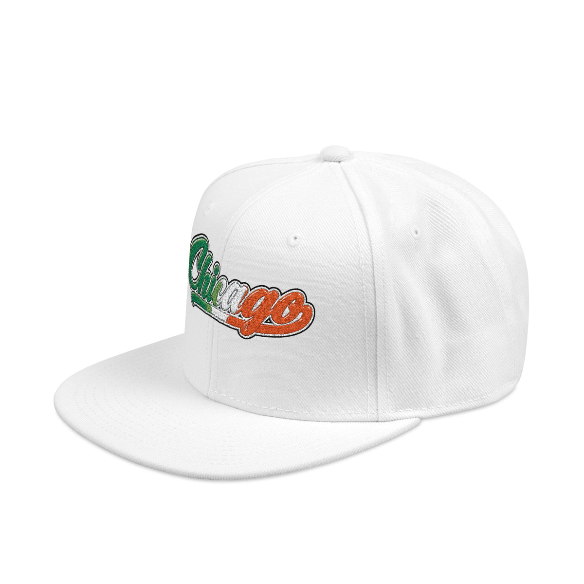 Chicago Italian Embroidered Snapback Hat | Street Sign Patch Cap