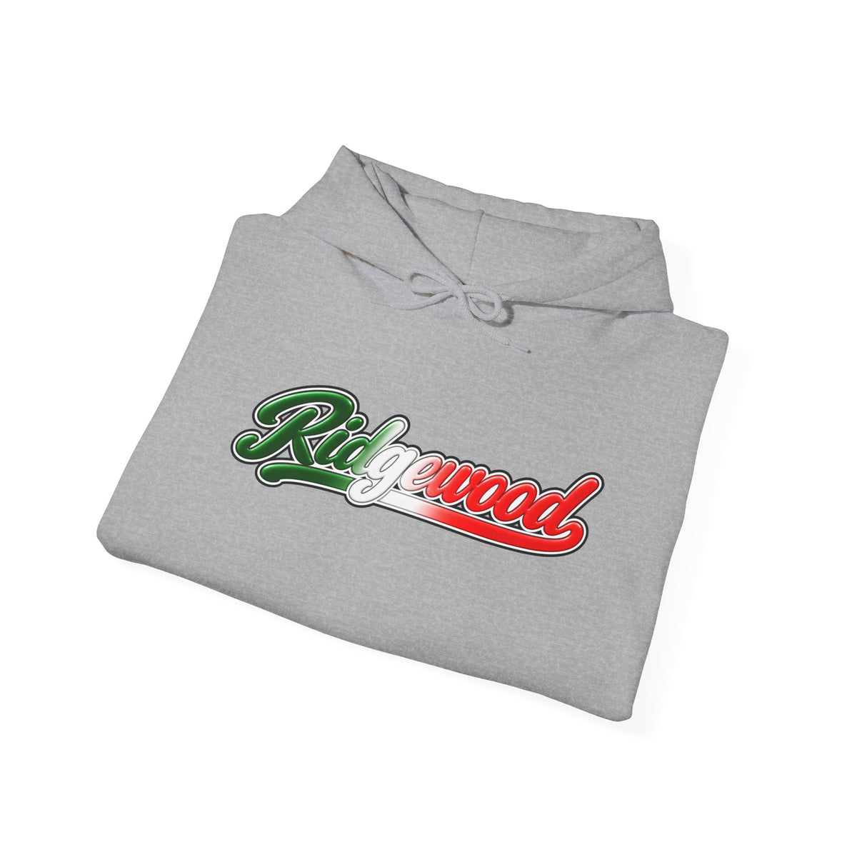 Ridgewood Hoodie — Italian Flag Script Pullover