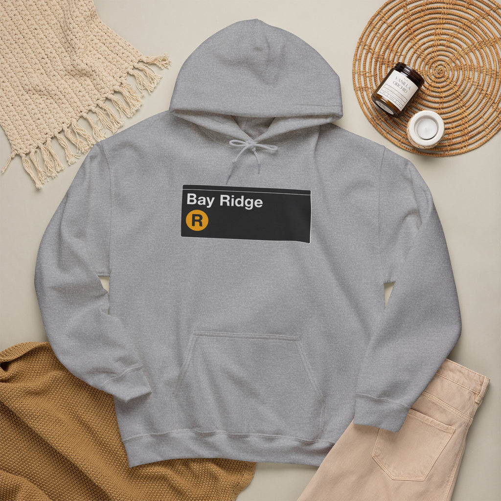 Bay Ridge Hoodie — Italian Flag Script Pullover